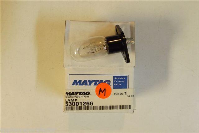MAYTAG MICROWAVE 53001266 LAMP NEW IN BOX MAYTAG MICROWAVE 53001266 LAMP NEW IN BOX